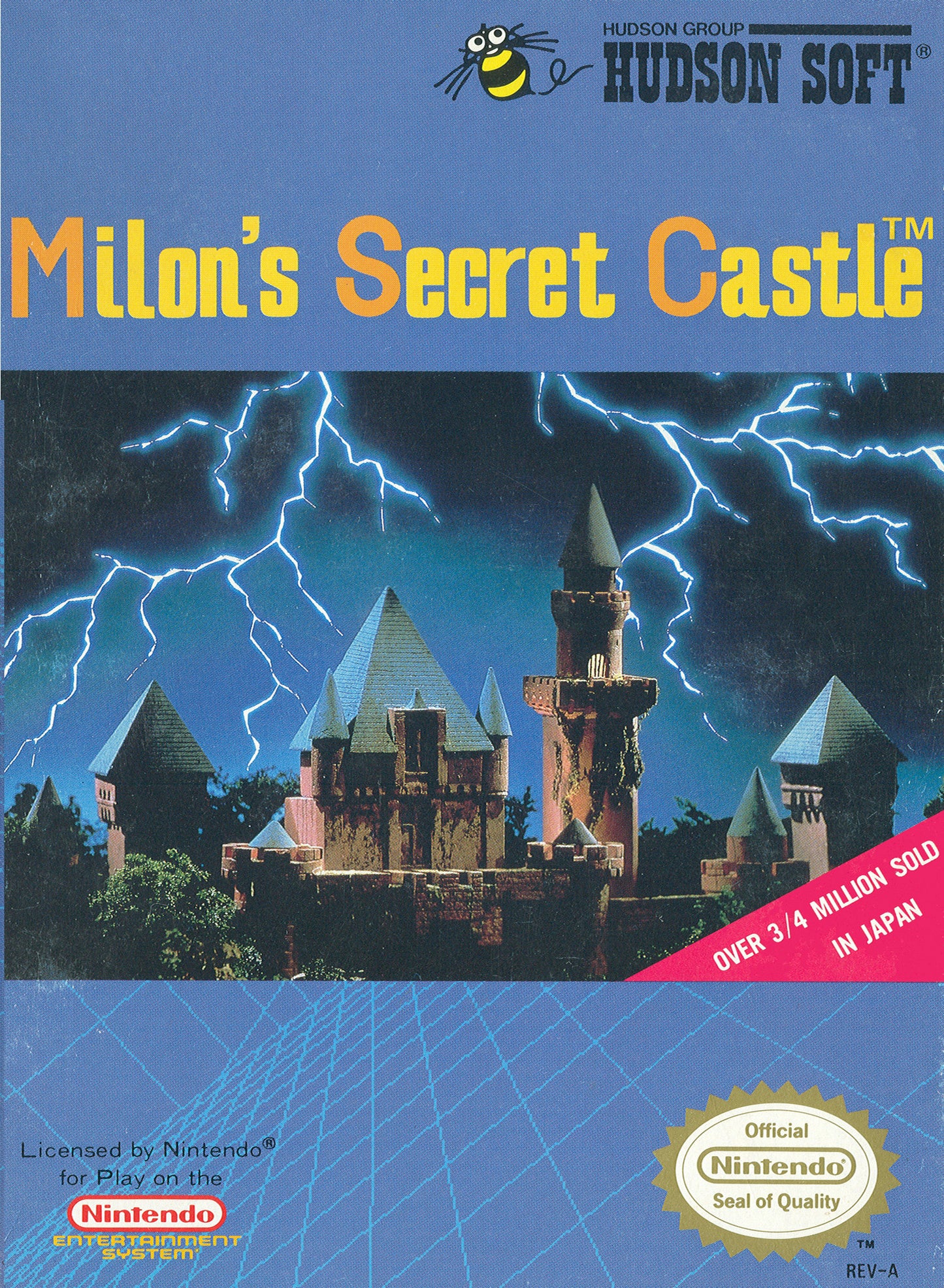 MILON'S SECRET CASTLE  - NES