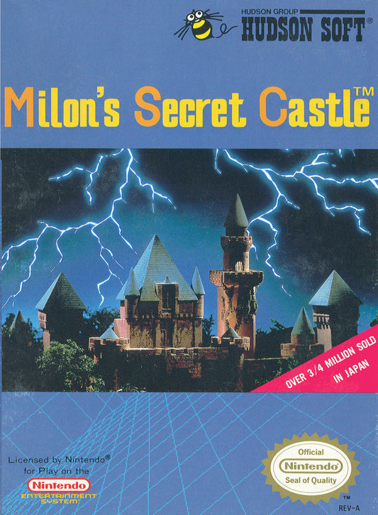 MILON'S SECRET CASTLE  - NES