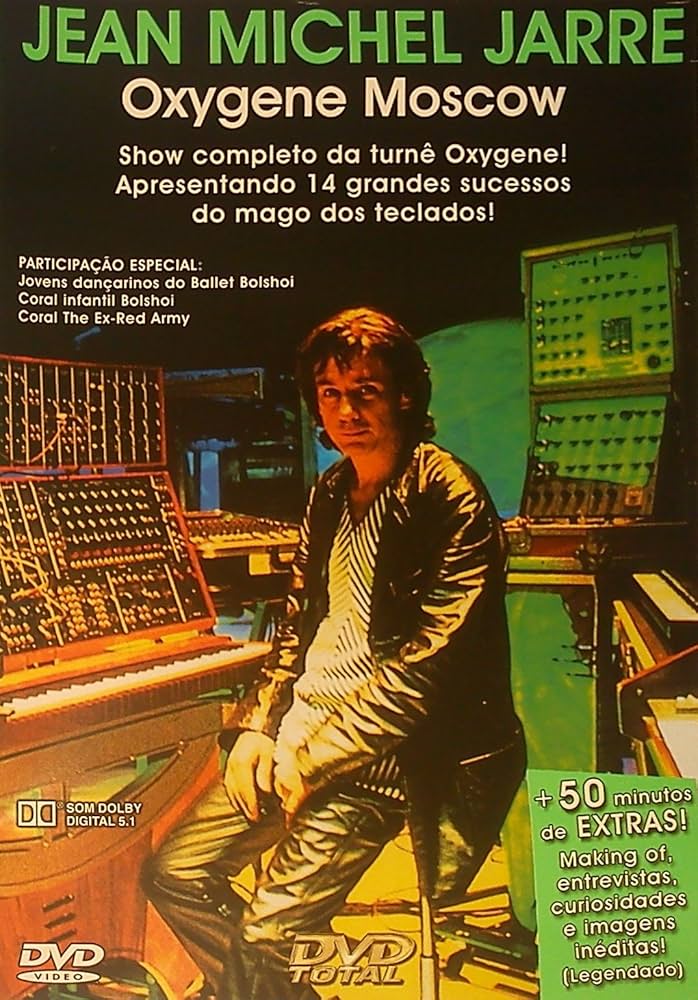 JARRE, JEAN MICHEL  - DVD-OXYGENE MOSCOW