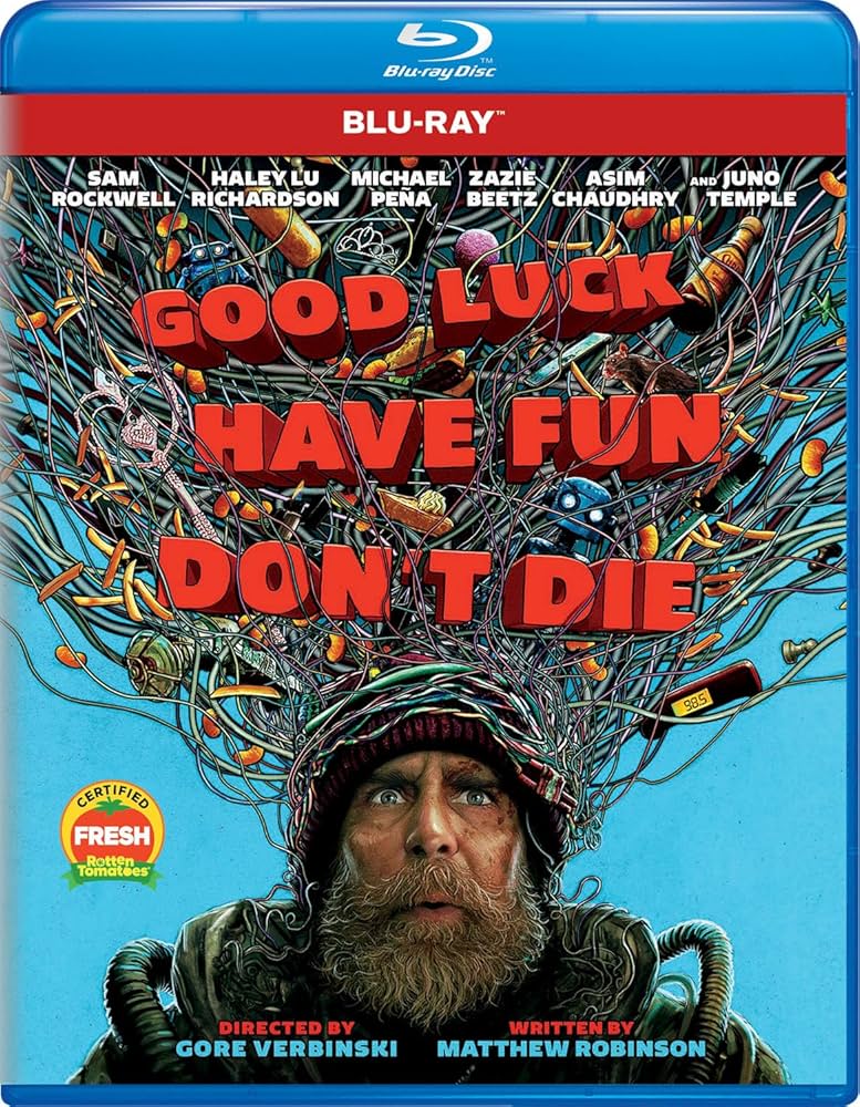 GOOD LUCK, HAVE FUN, DON'T DIE  - BLU