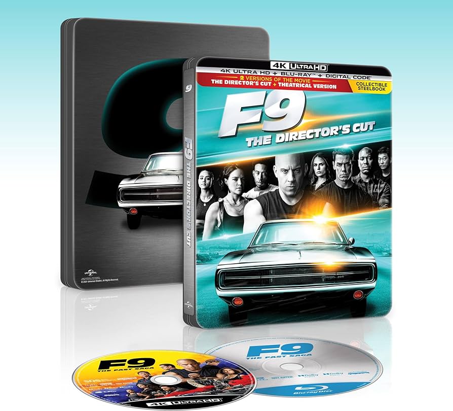 F9: THE FAST SAGA - BLU-4K-INC. BLU COPY-STEELBOOK