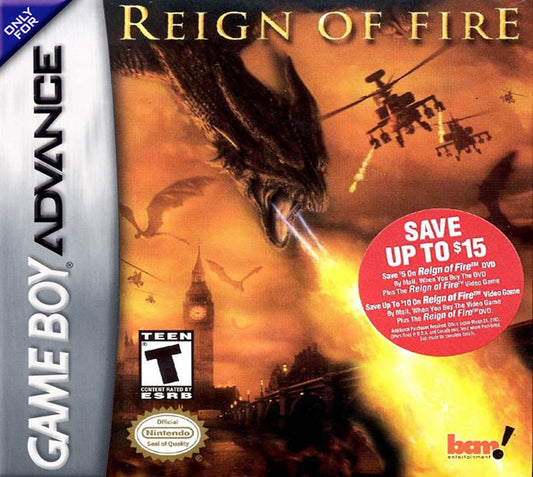 REIGN OF FIRE  - GBA