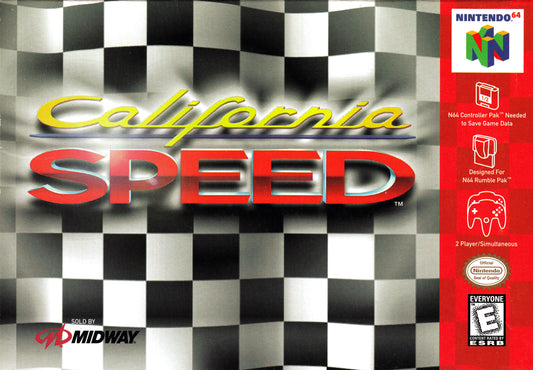 CALIFORNIA SPEED  - N64