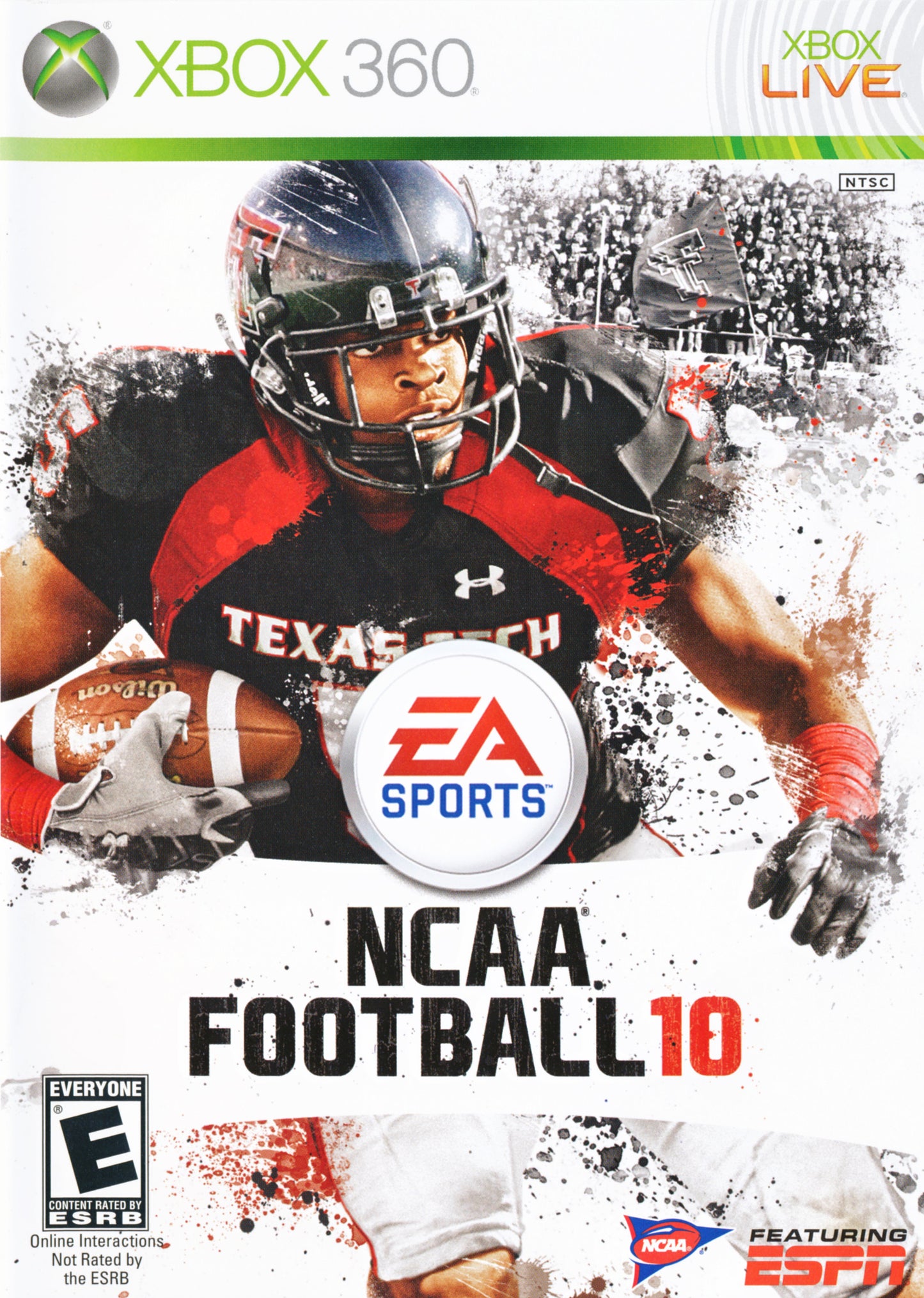 NCAA FOOTBALL 10  - XBX360