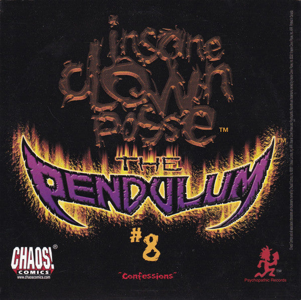 INSANE CLOWN POSSE  - PENDULUM 8: CONFESSIONS (CDS)
