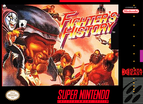 FIGHTER'S HISTORY  - SNES (W/BOX)