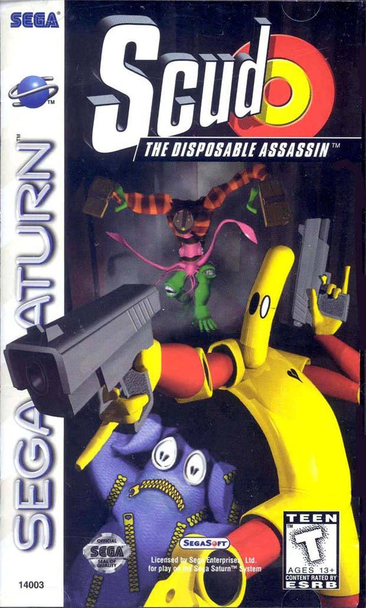 SCUD: THE DISPOSABLE ASSASSIN  - SATURN