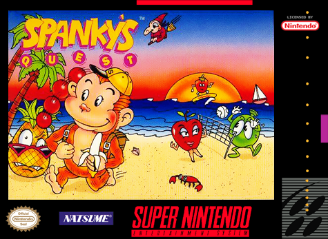 SPANKY'S QUEST  - SNES