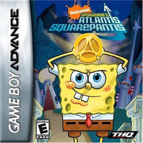 SPONGEBOB SQUAREPANTS: ATLANTIS SQUAREPA  - GBA