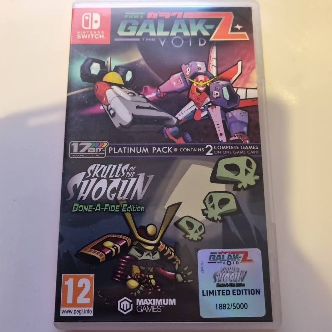 GALAK-Z: THE VOID/SKULLS OF THE SHOGUN  - SWITCH