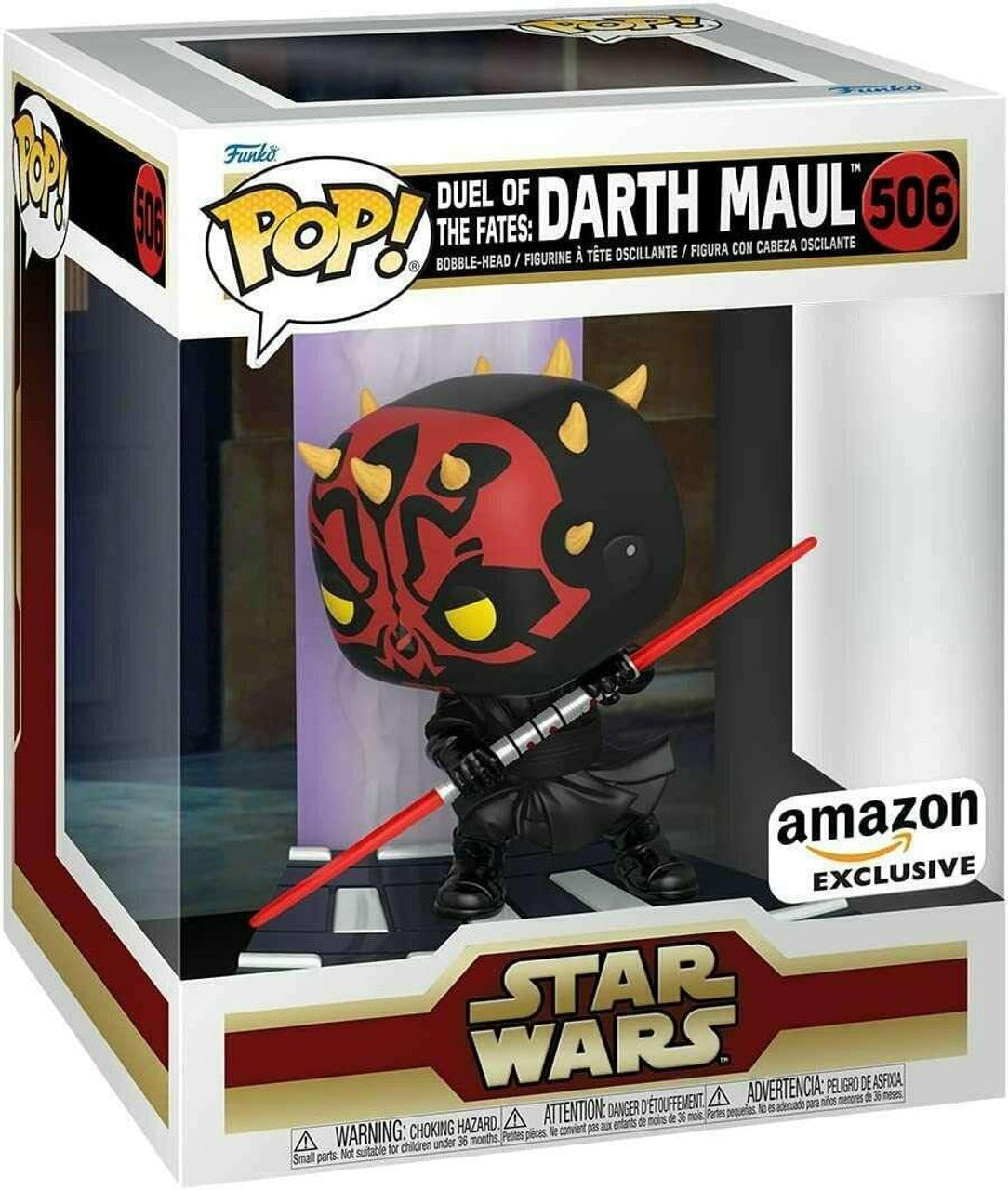 STAR WARS: DUEL OF THE FATES: DARTH MAUL #506 - FUNKO POP!-EXVLUSIVE