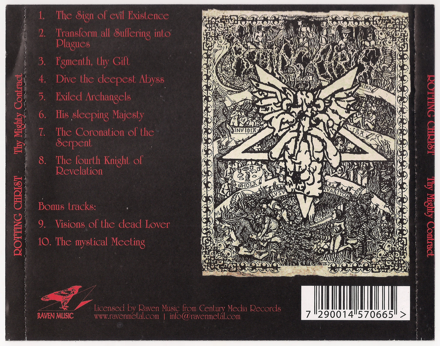ROTTING CHRIST  - THY MIGHTY CONTRACT