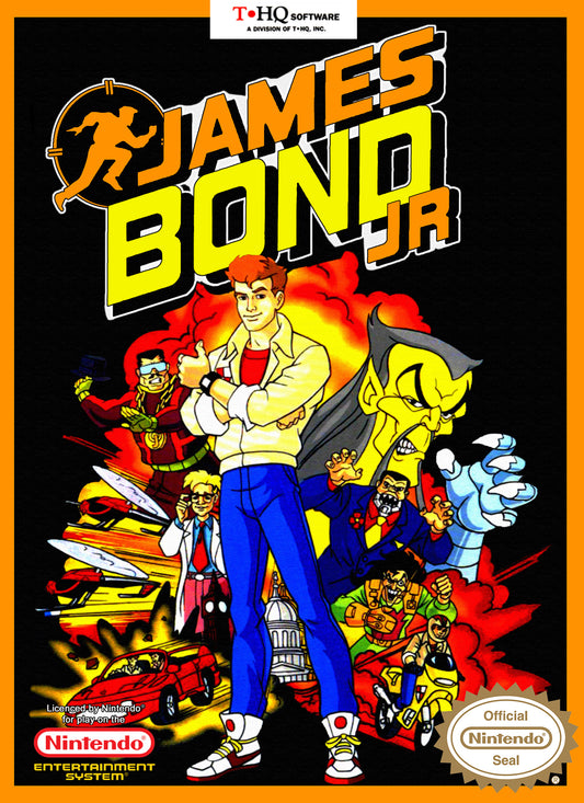 JAMES BOND JR.  - NES