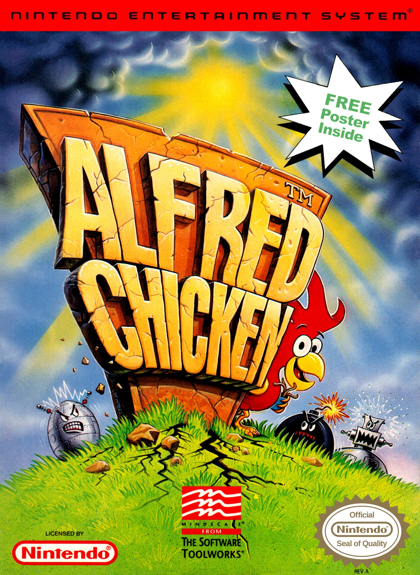 ALFRED CHICKEN  - NES