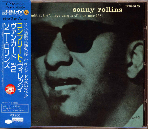 ROLLINS, SONNY  - AT THE VILLAGE VANGUARD, VOL. 2