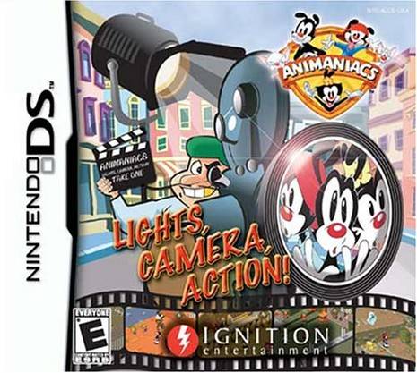 ANIMANIACS: LIGHTS, CAMERA, ACTION  - DS