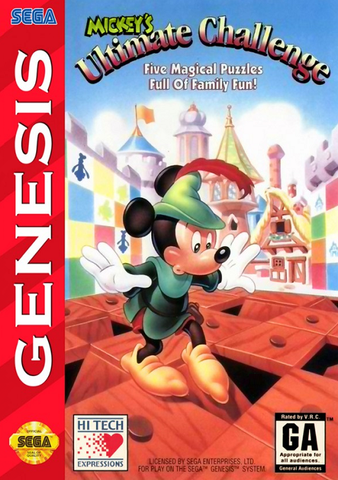 MICKEY'S ULTIMATE CHALLENGE  - GENESIS