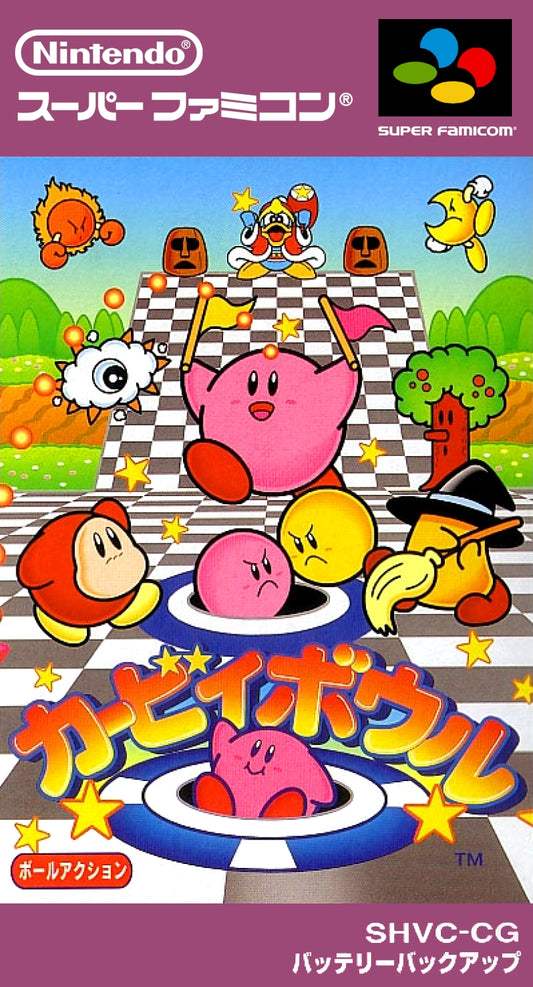 KIRBY'S DREAM COURSE  - SNES (W/BOX)