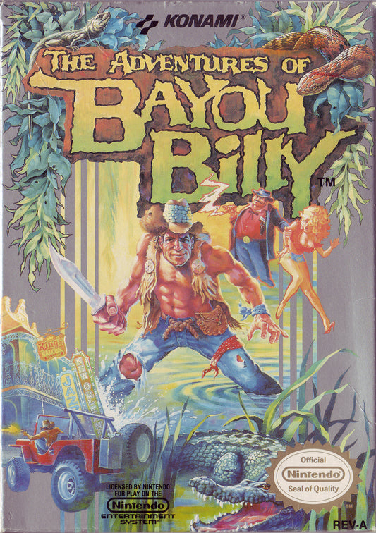 ADVENTURES OF BAYOU BILLY  - NES
