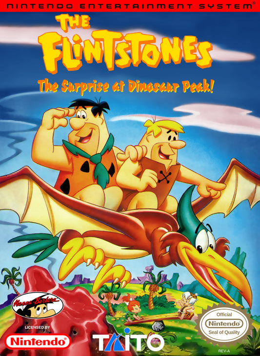 FLINTSTONES: SURPRISE AT DINOSAUR PEAK  - NES