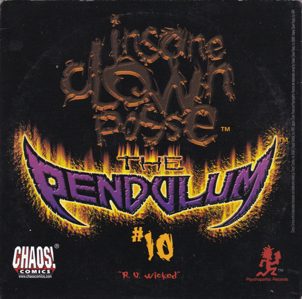 INSANE CLOWN POSSE  - PENDULUM 10: R.U. WICKED (CDS)