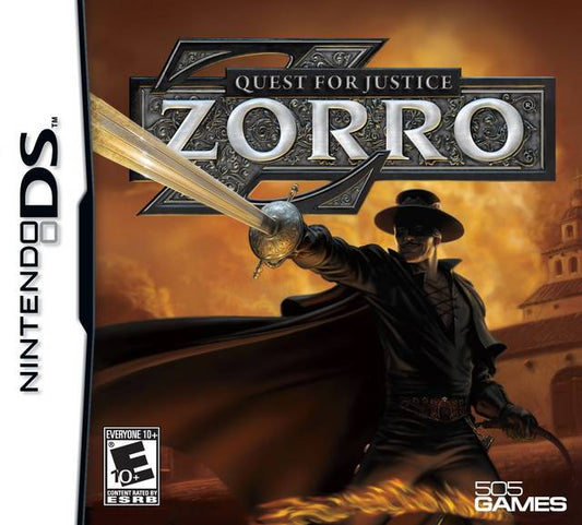 ZORRO: QUEST FOR JUSTICE  - DS