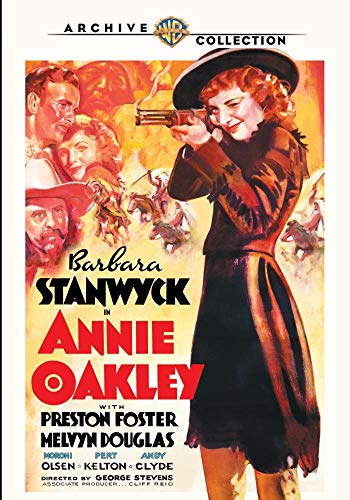 ANNIE OAKLEY (MOVIE)  - DVD-1935-BARBARA STANWYCK-WARNER ARCHIVE