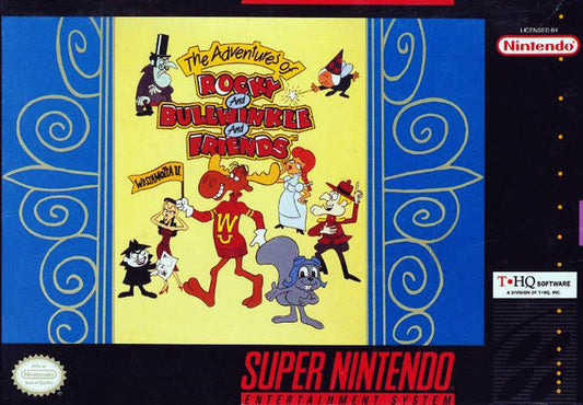 ADVENTURES OF ROCKY & BULLWINKLE & FRIEN  - SNES