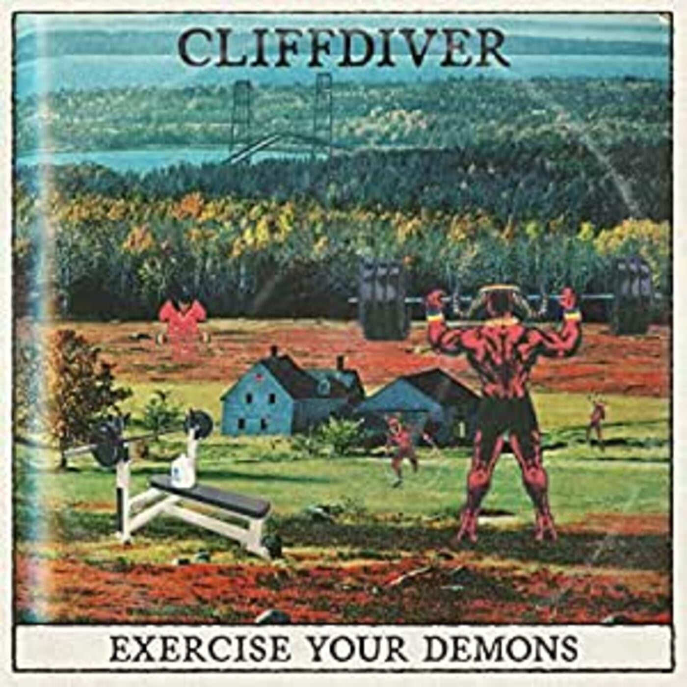 CLIFFDIVER - EXERCISE YOUR DEMONS (STRAWBERRY SPLASH VINYL)
