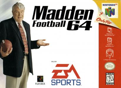 MADDEN 64  - N64 (W/BOX & MANUAL)
