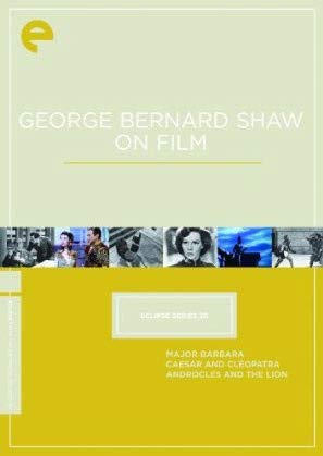 GEORGE BERNARD SHAW ON FILM  - DVD-ECLIPSE SERIES 20 (CRITERION)