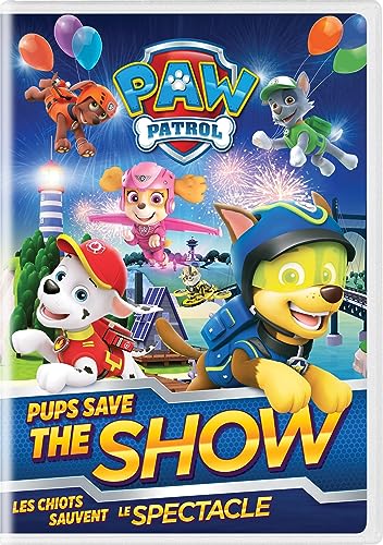 PAW PATROL: PUPS SAVE THE SHOW [DVD] (BILINGUAL)