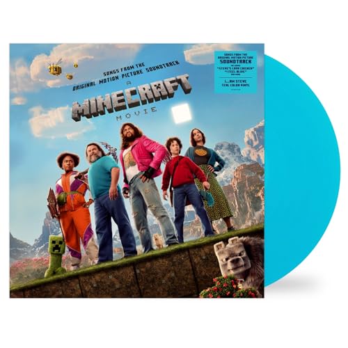 VARIOUS ARTISTS - A MINECRAFT MOVIE (SONGS FROM THE ORIGINAL MOTION PICTURE SOUNDTRACK) [TEAL VINYL]