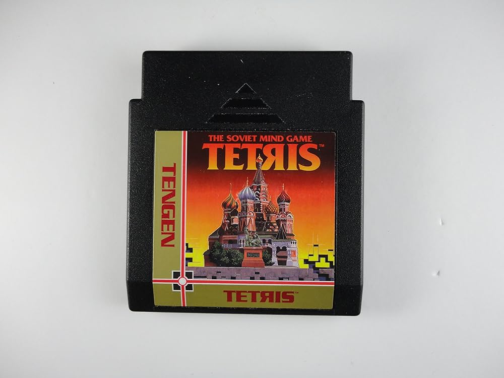 TETRIS (TENGEN)(BLACK CART)  - NES