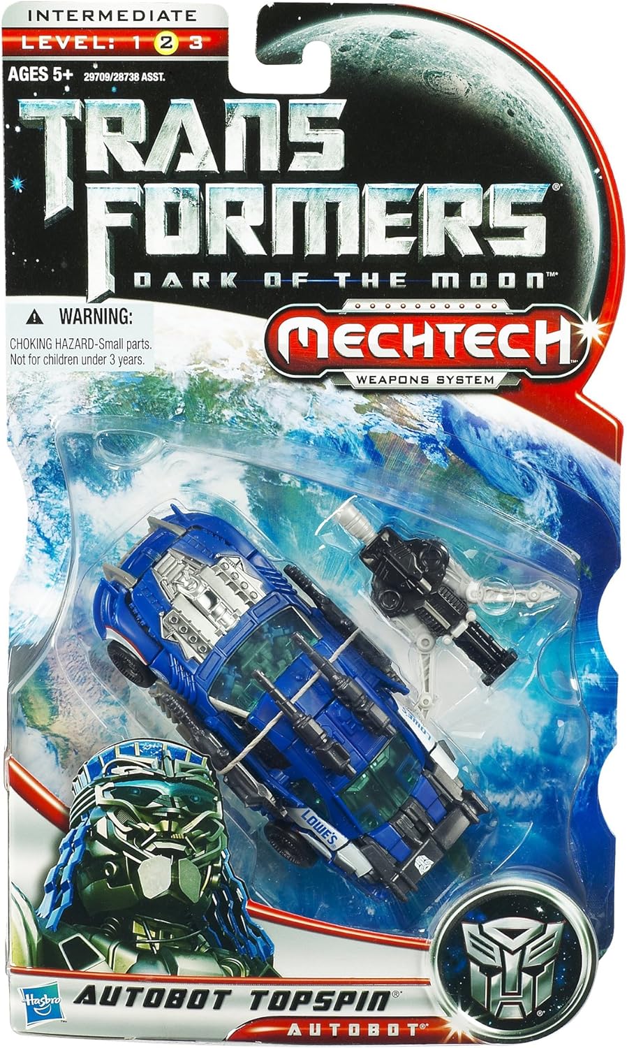 TRANSFORMERS: TOPSPIN - HASBRO-DOTM-2010