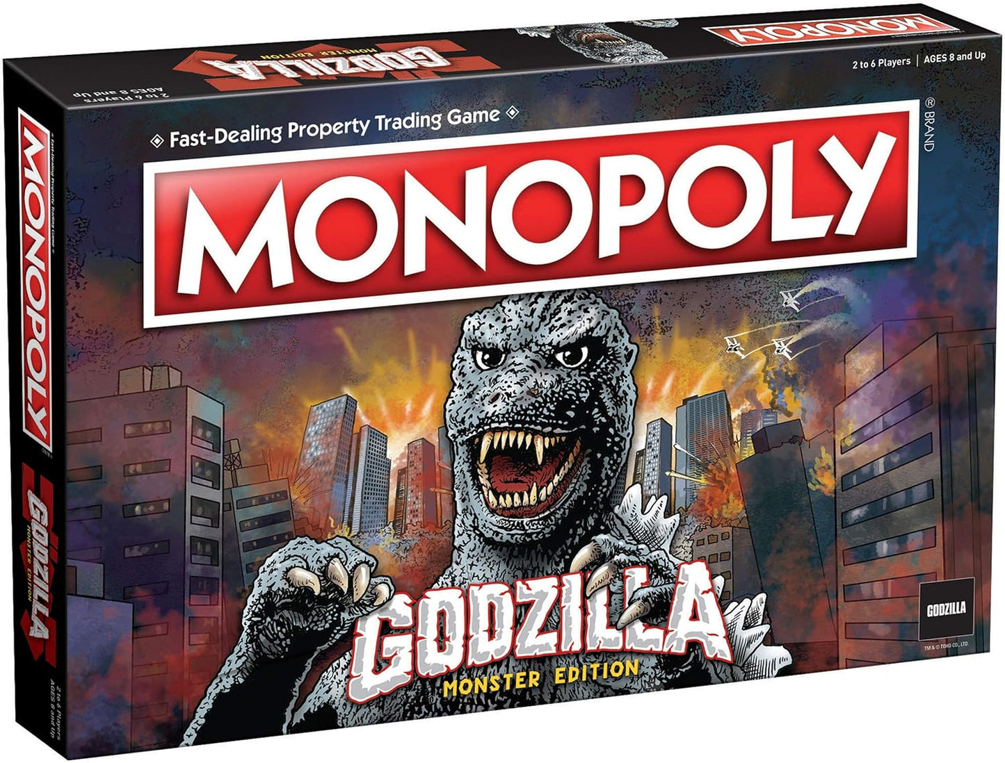 MONOPOLY: GODZILLA - BOARD GAME