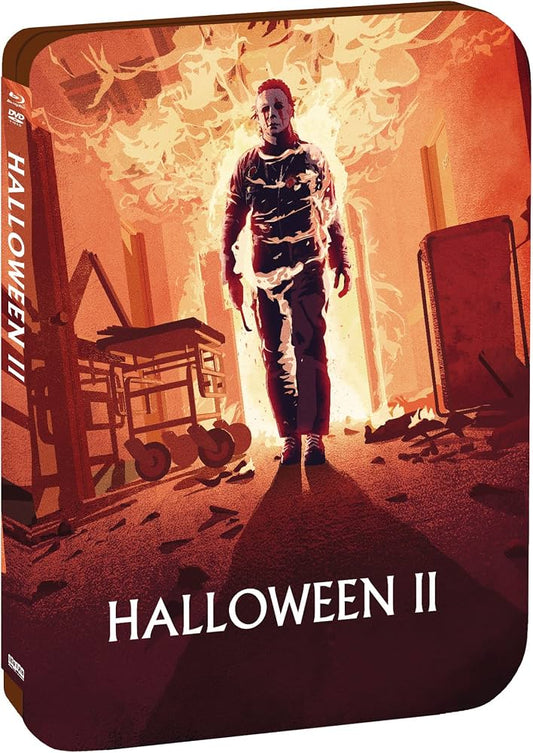 HALLOWEEN II  - BLU-1981-JAMIE LEE CURTIS-STEELBOOK