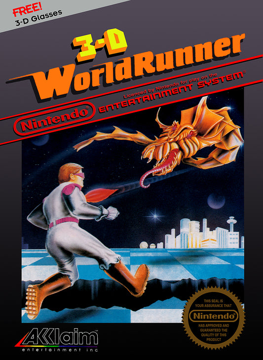 3D WORLDRUNNER  - NES