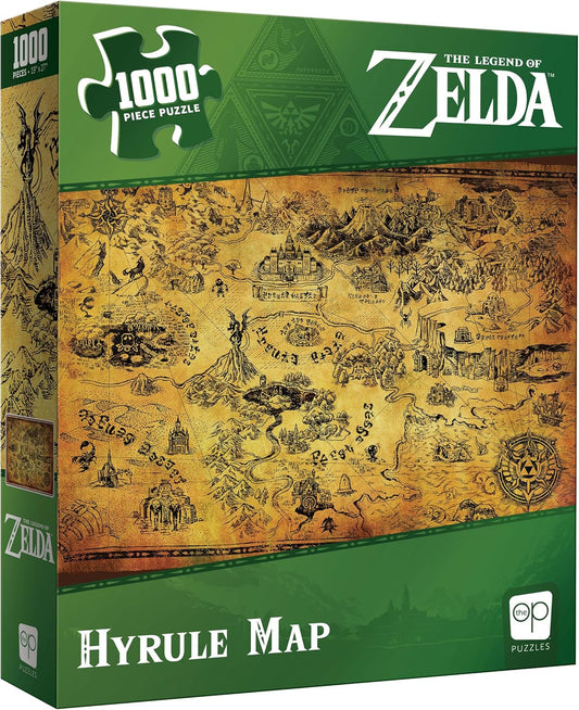 LEGEND OF ZELDA: HYRULE MAP - PUZZLE-1000PC