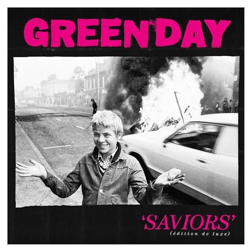 GREEN DAY - SAVIORS (EDITION DE LUXE) [CLEAR WITH HOT PINK SPLATTER 2LP] [VINYL]