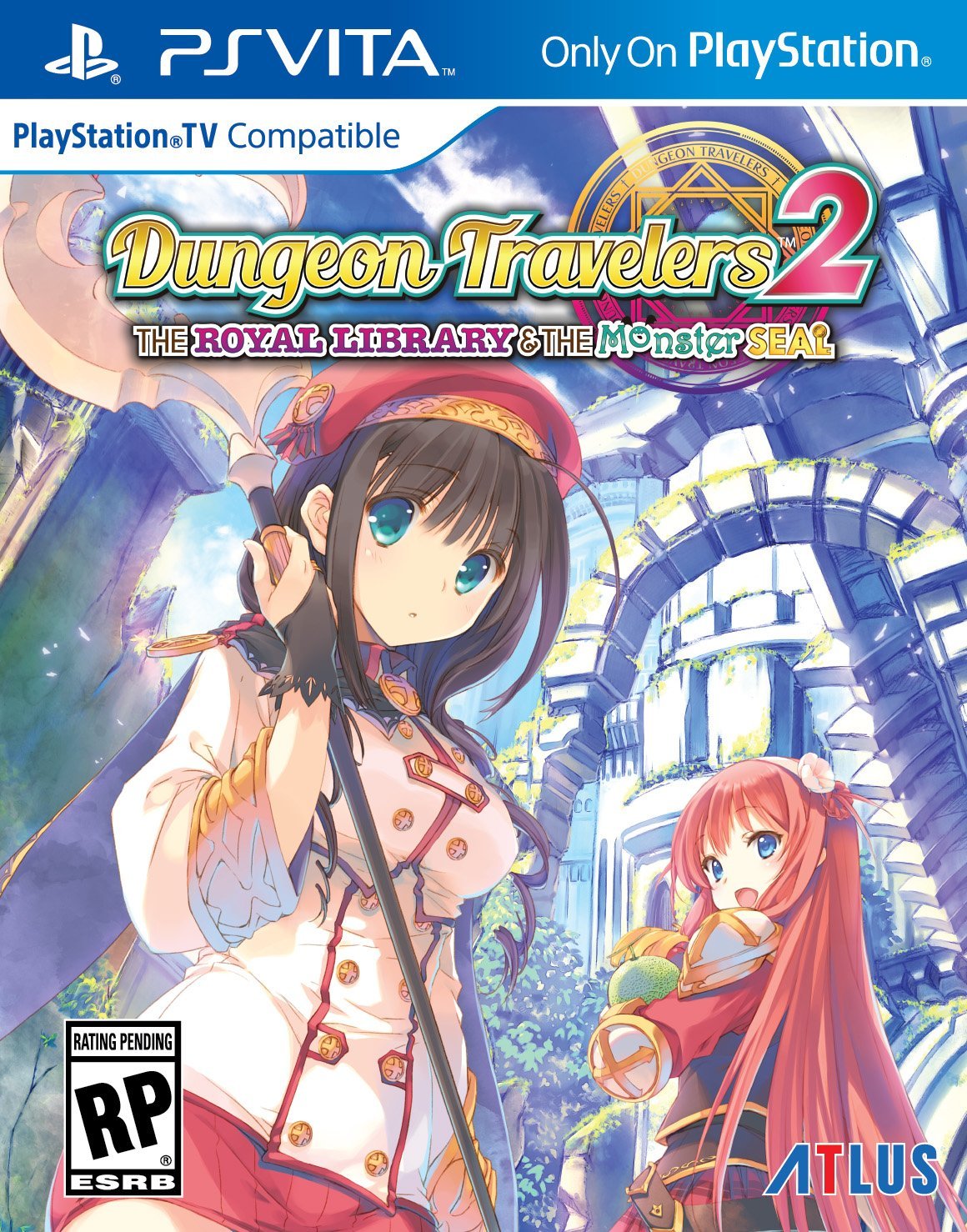 DUNGEON TRAVELERS 2: ROYAL LIBRARY & MON  - PSV
