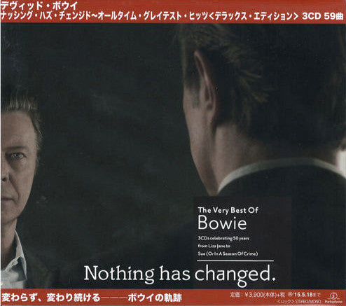 BOWIE, DAVID  - NOTHING HAS CHANGED