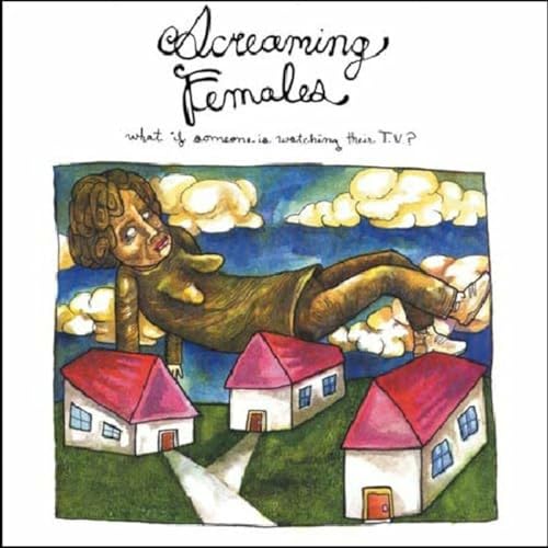 SCREAMING FEMALES - WHAT IF SOMEONE IS WATCHING THEIR TV. (MAROON VINYL)