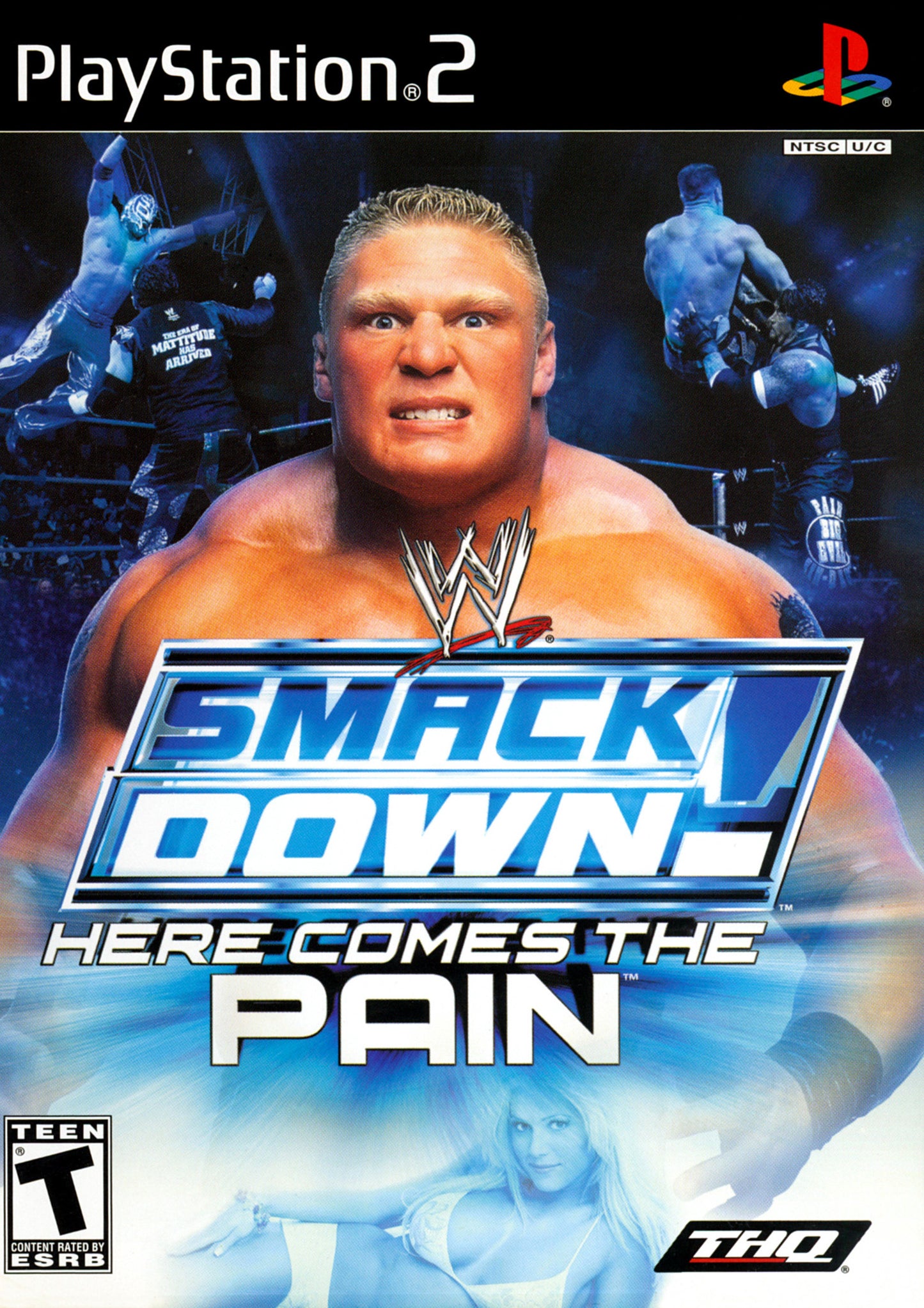 WWE SMACKDOWN!: HERE COMES (GR HITS EDIT  - PS2