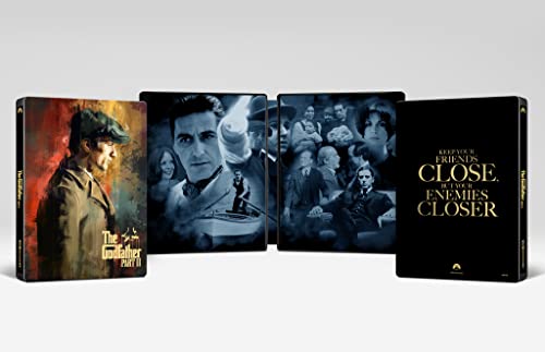 GODFATHER II  - BLU-4K-STEELBOOK