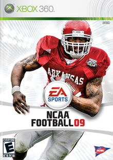 NCAA FOOTBALL 09  - XBX360