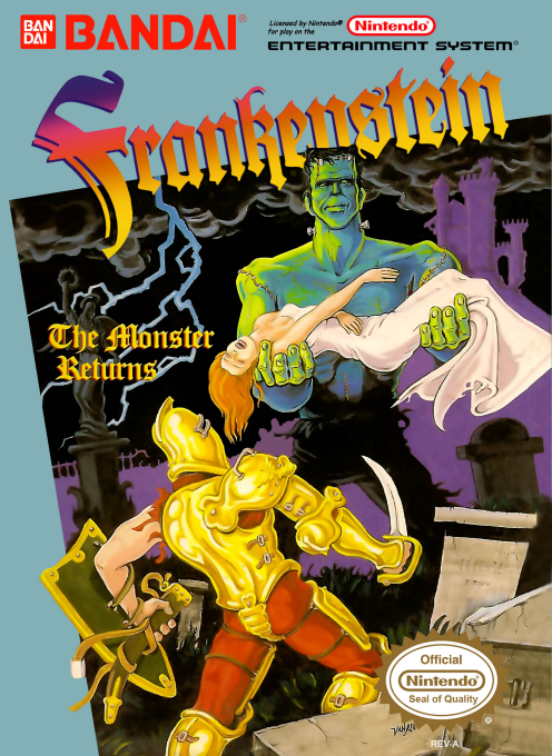 FRANKENSTEIN: THE MONSTER RETURNS  - NES