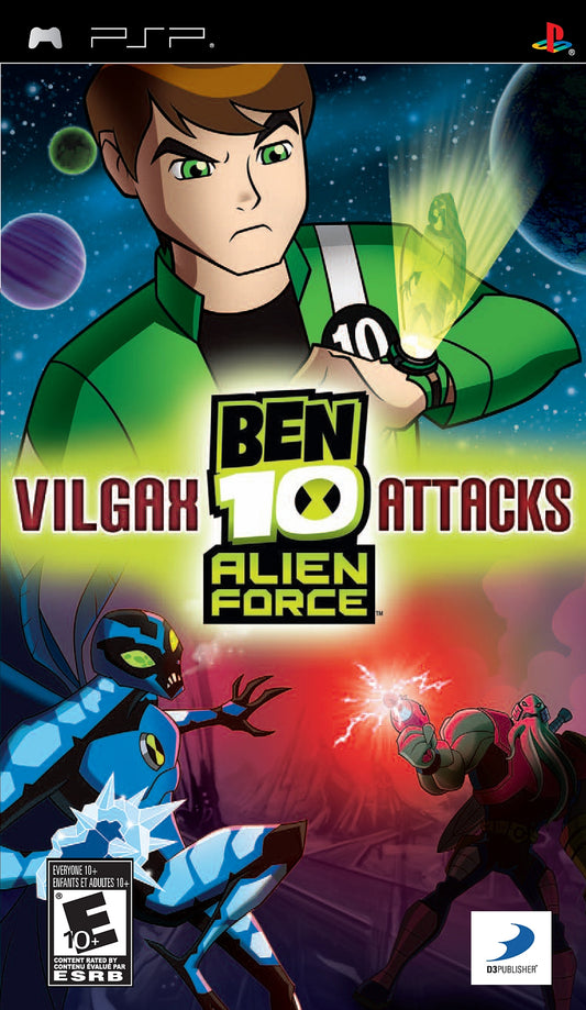 BEN 10: ALIEN FORCE: VILGAX ATTACKS  - PSP