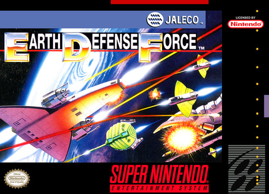 EARTH DEFENSE FORCE  - SNES