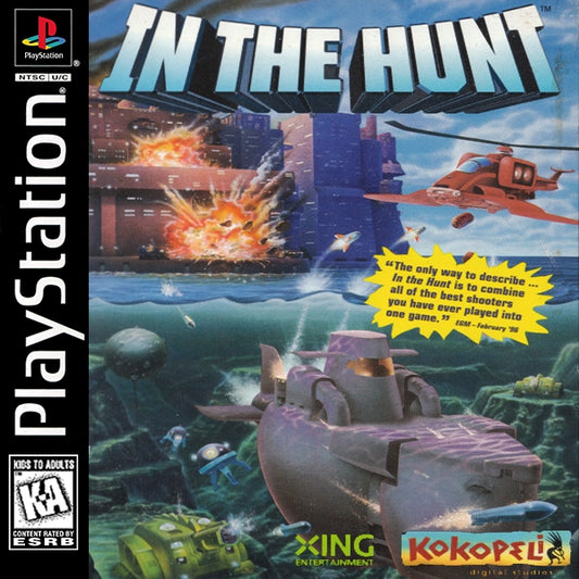 IN THE HUNT  - PS1